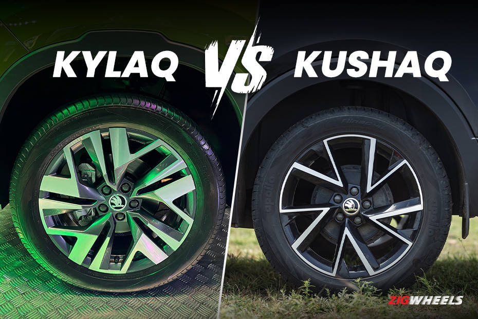 Skoda Kylaq vs Kushaq Design