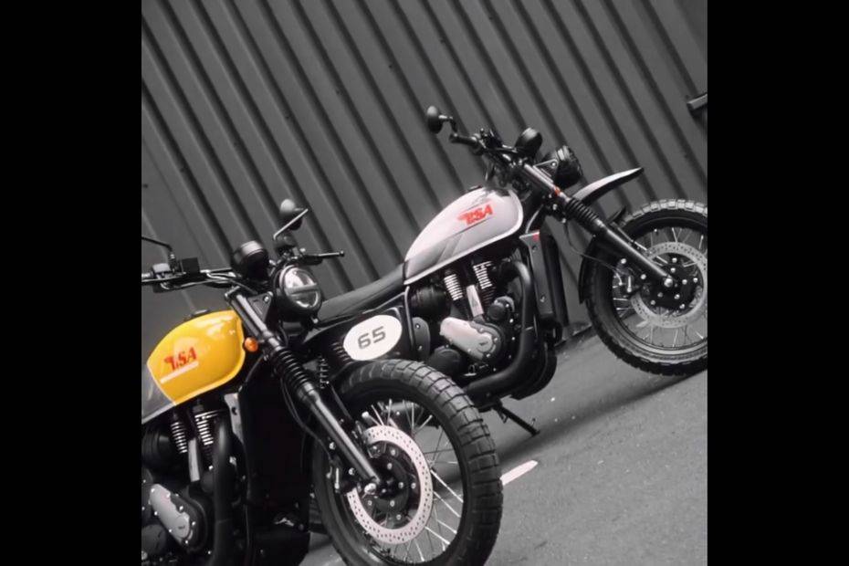 BSA Gold Star Based Scrambler unveiled 