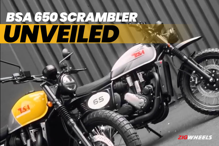 BSA B65 Scrambler Unveiled