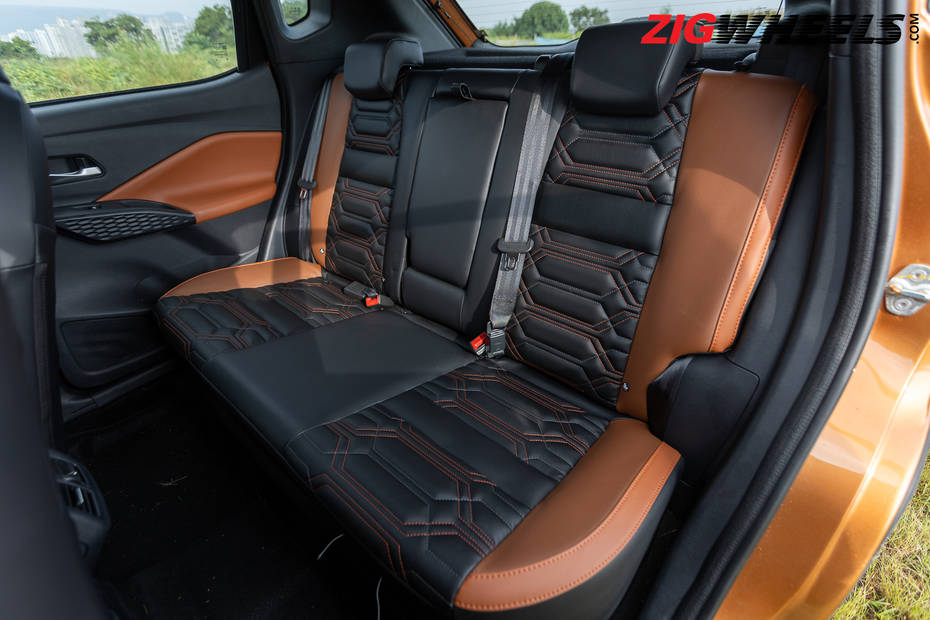 Nissan Magnite Facelift Rear Seats