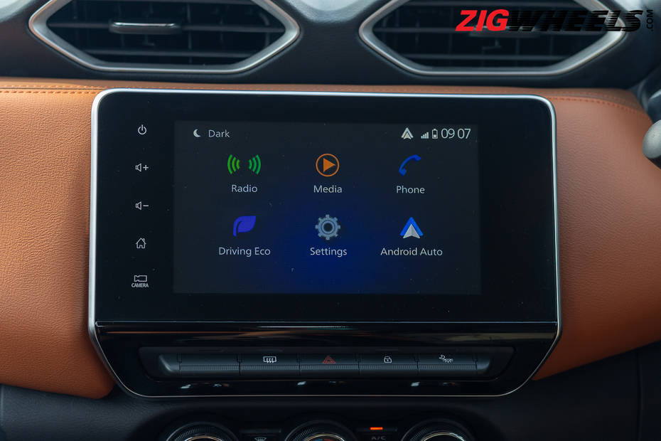 Nissan Magnite Facelift Touchscreen