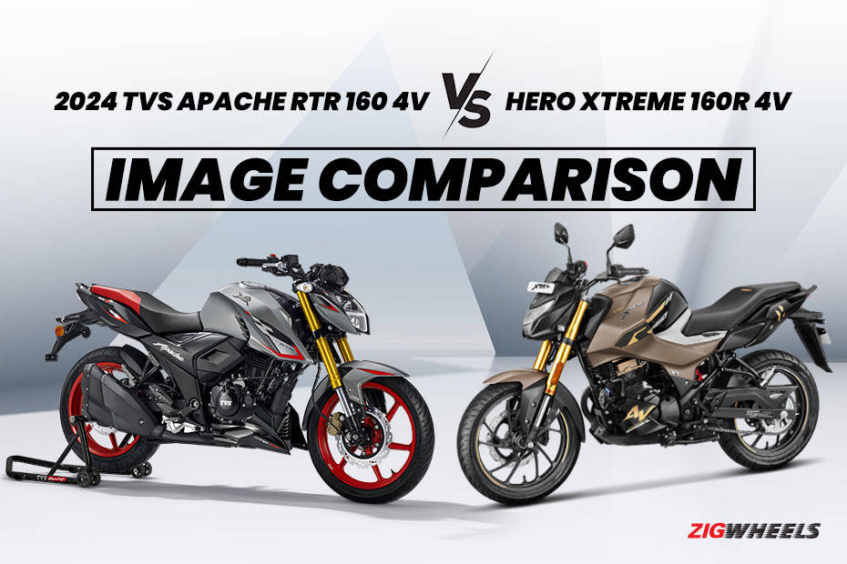 2024 TVS Apache RTR 160 4V vs Hero Xtreme 160R 4V