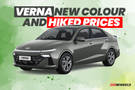 Hyundai Verna Now Comes With A Sporty-looking Spoiler And New Colour Along With A Price Hike!