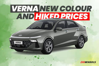 Hyundai Verna Now Comes With A Sporty-looking Spoiler And New Colour Along With A Price Hike!