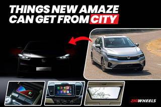 5 Things The New-gen Honda Amaze Can Borrow From Its Bigger Sibling, The City 5 Things The New-gen Honda Amaze Can Borrow From Its Bigger Sibling, The City