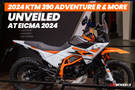 2025 KTM 390 Adventure R, 390 Enduro And 390 SMC Unveiled At EICMA 2024