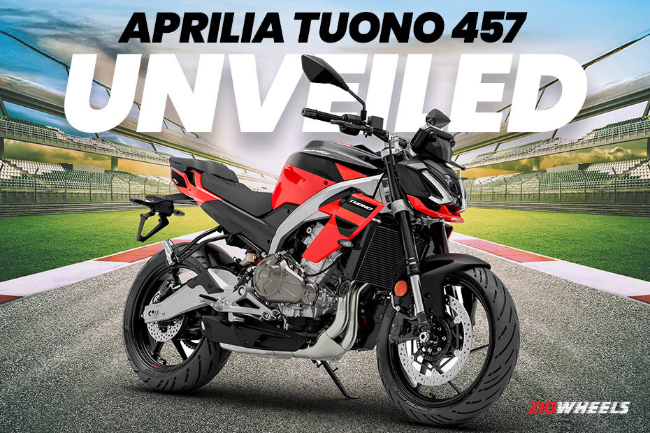 Aprilia Tuono 457 Unveiled At EICMA 2024 - ZigWheels