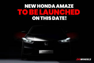 Here’s When The New Honda Amaze Will Be Launched On Our Shores!