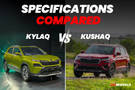 Skoda Kylaq Vs Kushaq: A Detailed Comparison Of Their Specifications!