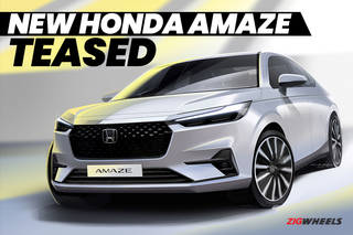 Upcoming Honda Amaze Exterior & Interior Teased With This Segment-first Feature!