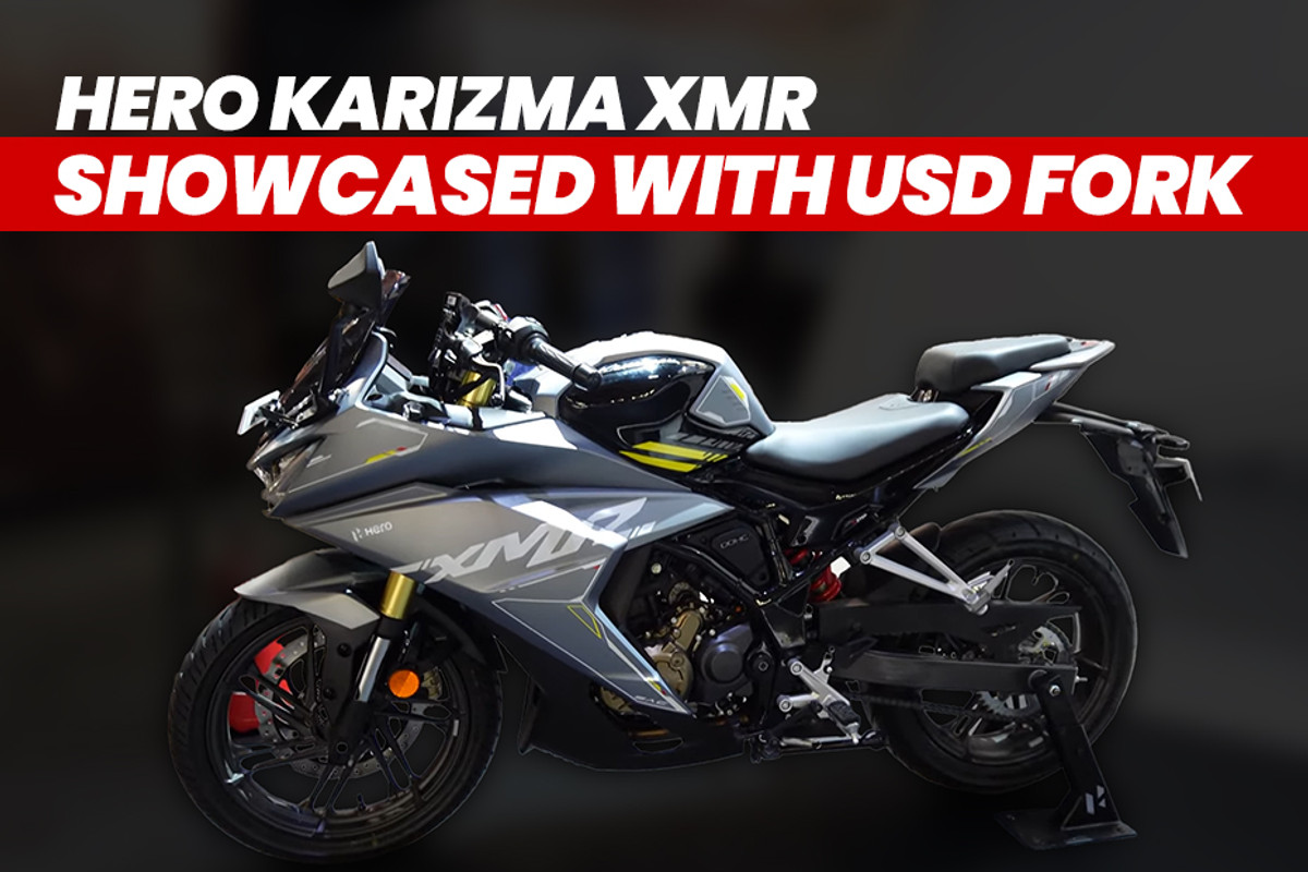 Hero Karizma XMR 210 With Inverted Fork Showcased At EICMA 2024 - ZigWheels