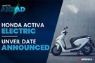 Honda Activa Electric Unveil Date Announced