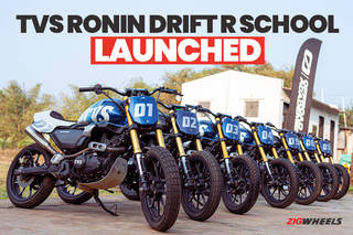 TVS Ronin Drift R School Launched: Now You Can Learn Flat Tracking On A Ronin! TVS Ronin Drift R School Launched: Now You Can Learn Flat Tracking On A Ronin!