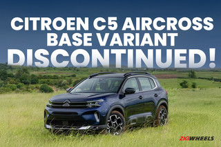 Citroen C5 Aircross Entry-level Variant Discontinued, Makes The SUV Less Accessible