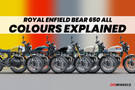 Royal Enfield Bear 650: Colours Explained