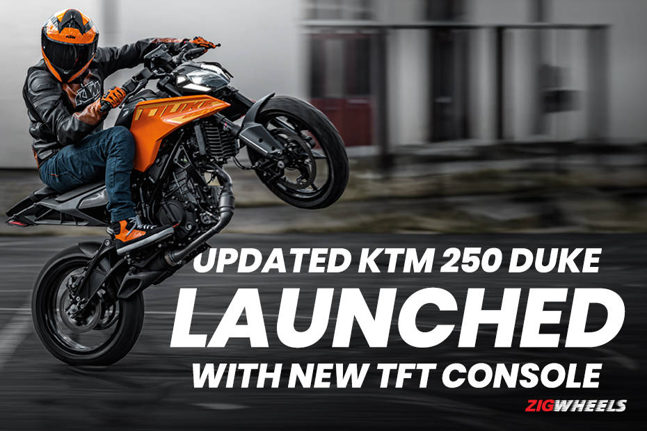 Updated KTM 250 Duke Launched at Rs 2.45 lakh