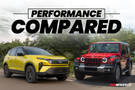 Tata Harrier Vs Mahindra Thar Roxx: Which Diesel Automatic Indian SUV Is Quicker?