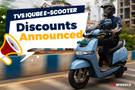 TVS Has Announced Exciting Festive Offers On The iQube Electric Scooter Line-Up