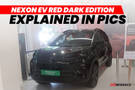 Check Out The Tata Nexon EV Red Dark Edition In 7 Real-life Images!