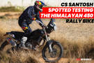 Royal Enfield Himalayan 450 Rally Bike Spotted Testing