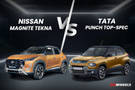 Nissan Magnite One-Below-Top Variant Vs Tata Punch Top-spec Variant: Go Big Or Small For The Same Money?