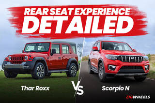 Mahindra Thar Roxx vs Scorpio N: Which SUV Offers The Better Rear Seat Experience?