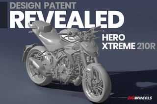 Hero Xtreme 210R Design Patent Revealed