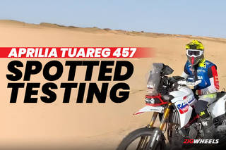 Aprilia Tuareg 457 Spotted Testing