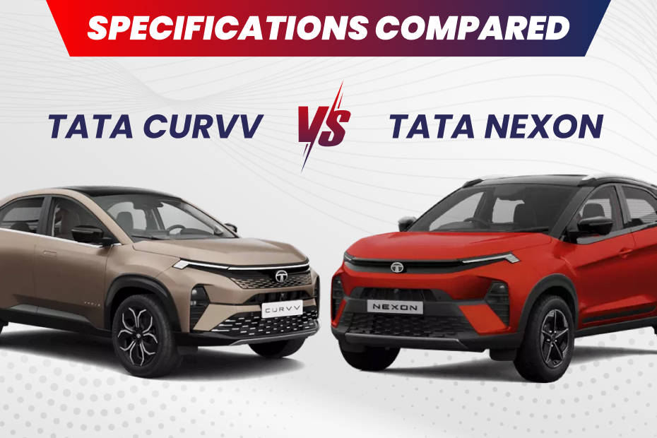 Tata Curvv vs Nexon