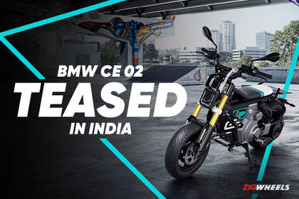 BMW CE 02 Teased in India