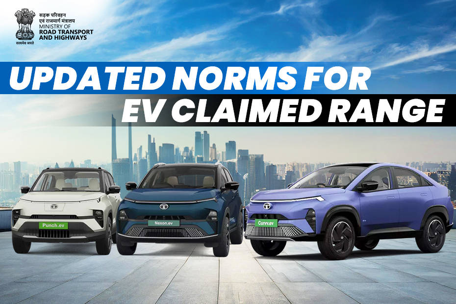 Updated Norms For EV Claimed Range 