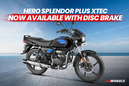 Hero Splendor Plus Xtec Disc Brake Variant Launched At Rs 83,461