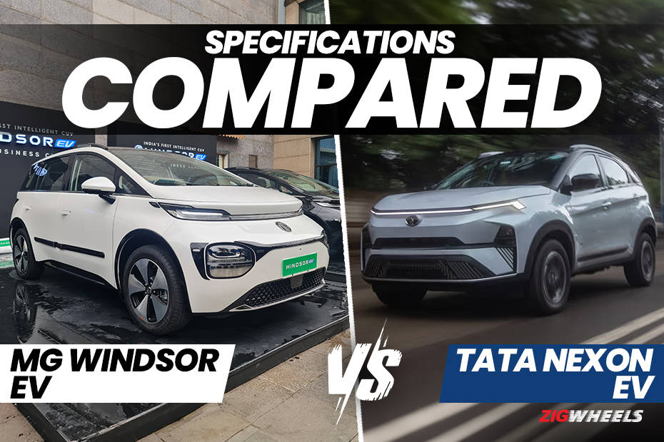 MG Windsor EV vs Tata Nexon EV