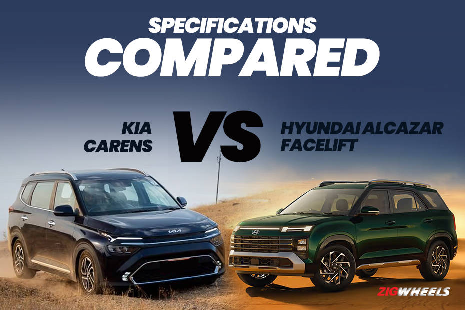 Kia Carens vs Hyundai Alcazar 