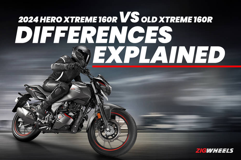 2024 Hero Xtreme 160R old vs new