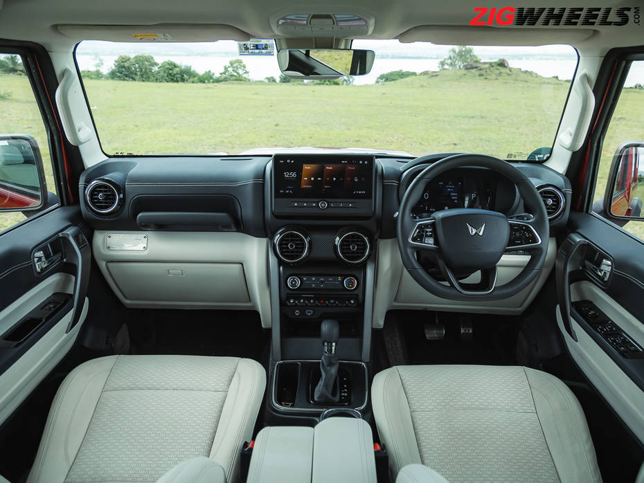 Mahindra Thar Roxx Interior