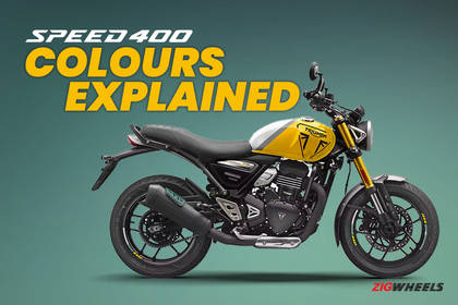 Triumph Speed 400 New Colours