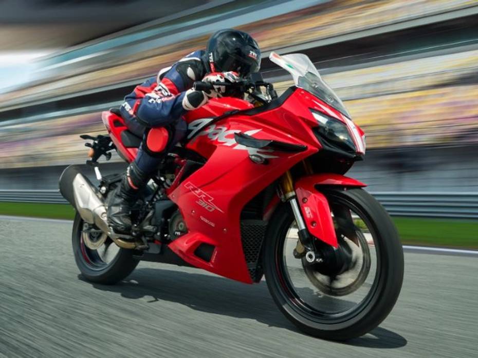 TVS Apache RR 310 Racing Red