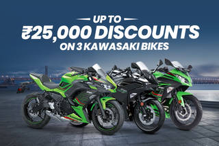 3 Kawasaki Ninja Bikes Get Discounts Of Up To Rs 25,000 3 Kawasaki Ninja Bikes Get Discounts Of Up To Rs 25,000