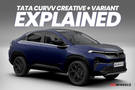 A Complete Overview Of The Tata Curvv Creative + S Variant Explained