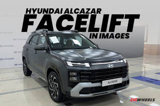 2024 Hyundai Alcazar Facelift: Check It Out In 10 Images! 2024 Hyundai Alcazar Facelift: Check It Out In 10 Images!