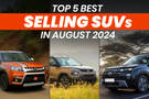 Maruti Suzuki Brezza Dominates The List Of Top 5 Best-Selling SUVs In India In August 2024