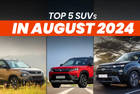 Maruti Suzuki Brezza Dominates The List Of Top 5 Best-Selling SUVs In India In August 2024