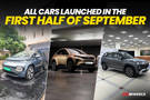 Here Are All The Cars Launched In The First Half Of September 2024