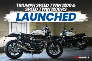 Triumph Speed Twin 1200 & Speed Twin 1200 RS Has Been Launched