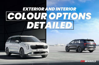 Check Out The Kia Carnival's Exterior And Interior Colour Options In Images