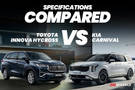 2024 Kia Carnival Vs Toyota Innova Hycross: Battle Of Two Family MPVs