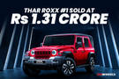 This Is The Amount The First Unit Of Mahindra Thar Roxx 5 Door Was Auctioned At!