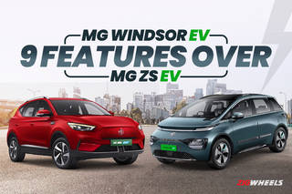 Here Are 9 Features That The MG Windsor EV Gets Over MG ZS EV Here Are 9 Features That The MG Windsor EV Gets Over MG ZS EV