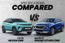 2024 Tata Nexon CNG vs Maruti Suzuki Grand Vitara CNG: Go Small And Feature Loaded Or Big And Spacious?